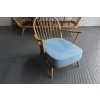 Ercol 203 Seat Cushion in Suede Duck Egg Blue