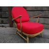 Ercol 203 Seat and Back Cushion in Red Stitch Stitch