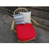 Ercol 203 Seat and Back Cushion in Red Stitch