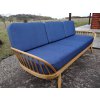 Ercol 355 Studio Couch Dramatic Blue Complete set of Cushions and Covers
