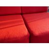 Ercol 203 2 Seater Seat Cushion in 2 pieces with 2 back cushions in Post Box Red