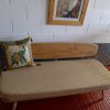Ercol 355 Studio Couch Complete with foam and Customer's own fabric