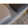 Ercol 355 Studio Couch Charcoal Stitch Complete set of Cushions 