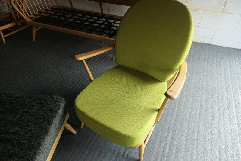 Ercol 203 in our Venus Lime 