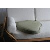 Ercol Chairmaker Chair cushion in Ross Fabric, Perth Herringbone Nettle