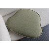 Ercol Chairmaker Chair cushion in Ross Fabric, Perth Herringbone Nettle